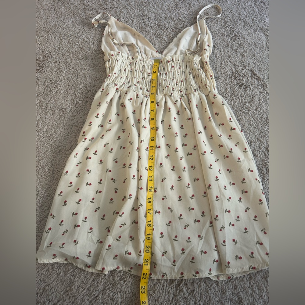 NWOT princess Polly roza mini dress beige - Picture 8 of 10